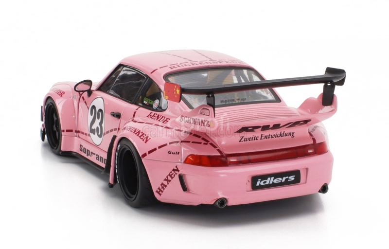 Solido Porsche 911 993 Rwb Bodykit N 23 Pink Pig Coupe 2020 1:18 Pink