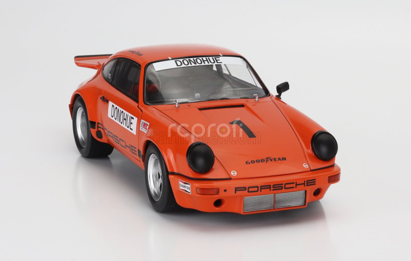 Solido Porsche 911 Rs 3.0l Coupe N 1 Winner Iroc Daytona 1974 Mark Donohue 1:18 Orange