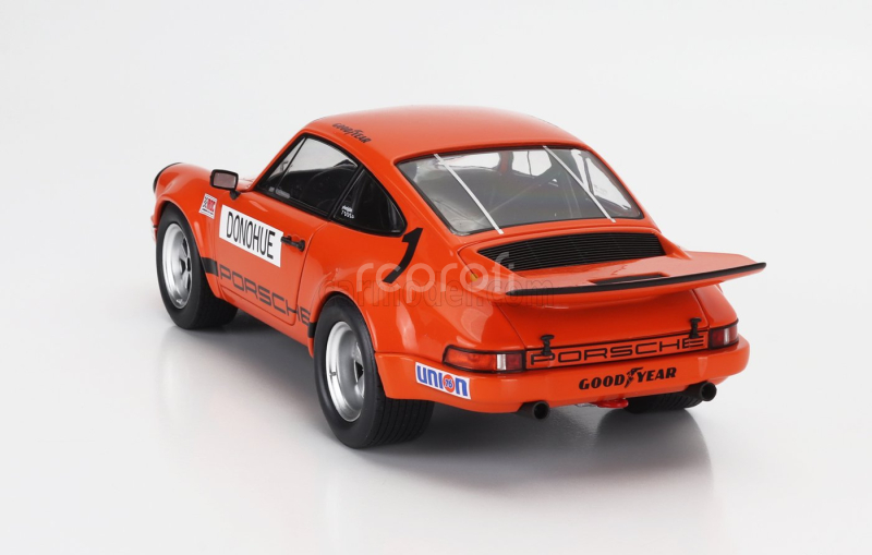 Solido Porsche 911 Rs 3.0l Coupe N 1 Winner Iroc Daytona 1974 Mark Donohue 1:18 Orange