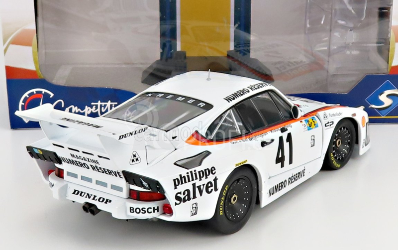 Solido Porsche 935 K3 Team Porsche Kremer Racing N 41 Winner 24h Le Mans 1979 K.ludwig - B.whittington - D.whittington 1:18 Bílá