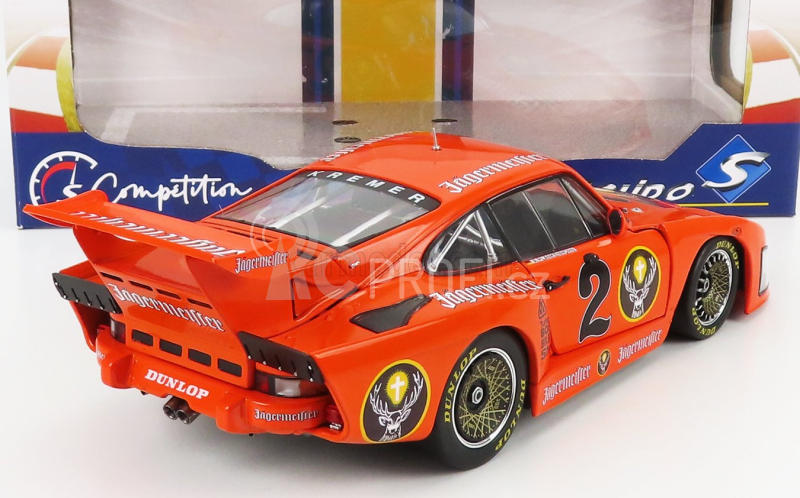 Solido Porsche 935k3 N 2 Jagermeister Drm Season 1980 Axel Plankenhorn 1:18 Orange