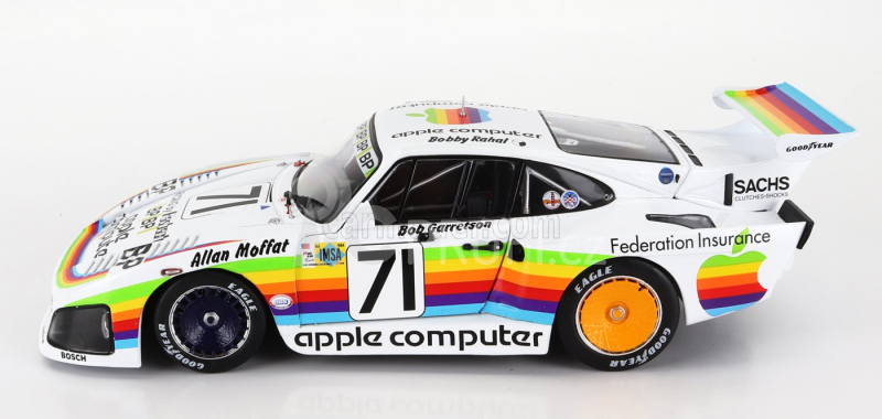 Solido Porsche 935k3 Team Dick Barbour Racing N 71 24h Le Mans 1980 B.rahal - A.moffat - B.garretson 1:18 Bílá