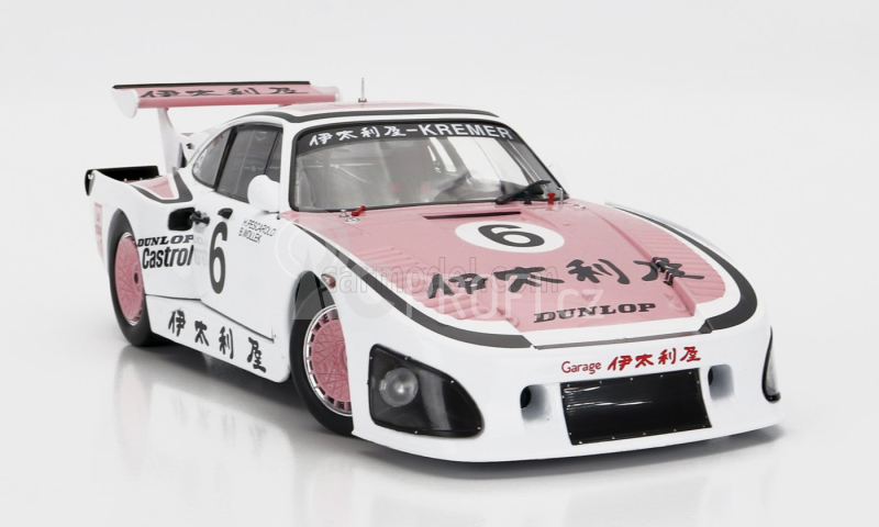 Solido Porsche 935k3 Team Porsche Kremer Racing N 6 Winner 1000km Suzuka 1981 B.wollek - H.pescarolo 1:18 Bílá Růžová