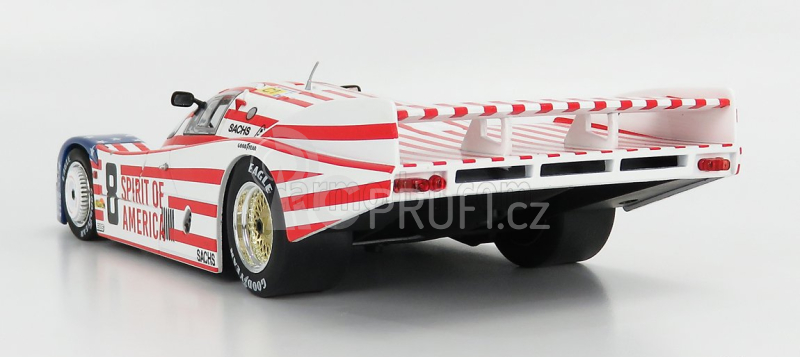 Solido Porsche 956 2.6l Turbo Team Joest Racing N 8 3rd 24h Le Mans 1986 G.follmer - J.morton - K.miller 1:18 Bílá Červená Modrá
