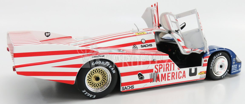 Solido Porsche 956 2.6l Turbo Team Joest Racing N 8 3rd 24h Le Mans 1986 G.follmer - J.morton - K.miller 1:18 Bílá Červená Modrá