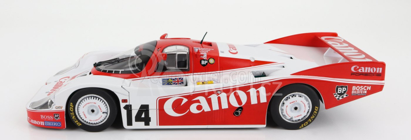 Solido Porsche 956 Turbo Team Canon Racing N 14 24h Le Mans 1983 J.palmer - J.lammers - R.lloyd 1:18 Červená Bílá