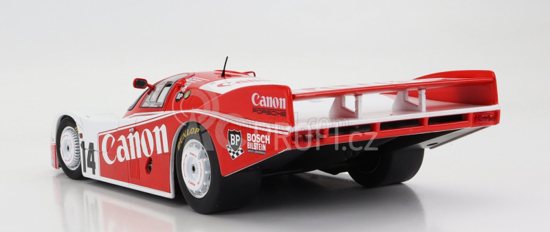 Solido Porsche 956 Turbo Team Canon Racing N 14 24h Le Mans 1983 J.palmer - J.lammers - R.lloyd 1:18 Červená Bílá