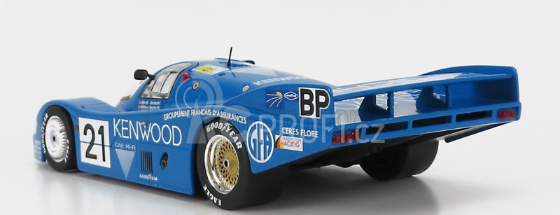 Solido Porsche 956lh Team Porsche Kremer Racing N 21 3rd 24h Le Mans 1983 M.andretti - M.andretti - P.alliot 1:18 Modrá Bílá