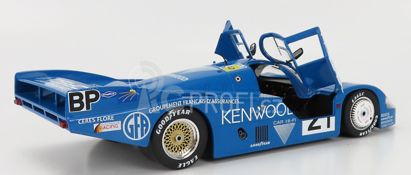 Solido Porsche 956lh Team Porsche Kremer Racing N 21 3rd 24h Le Mans 1983 M.andretti - M.andretti - P.alliot 1:18 Modrá Bílá