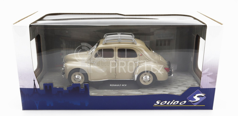 Solido Renault 4cv 1956 1:18 Beige