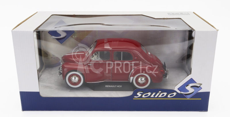 Solido Renault 4cv 1956 1:18 Red