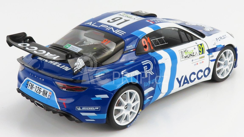 Solido Renault A110 Alpine N 91 Winner Rgt Class Rally Monza 2020 P.ragues - J.pesenti 1:18 2 Tóny Modré Bílé