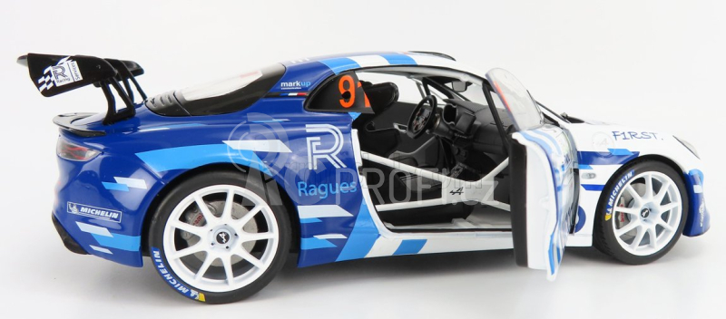 Solido Renault A110 Alpine N 91 Winner Rgt Class Rally Monza 2020 P.ragues - J.pesenti 1:18 2 Tóny Modré Bílé