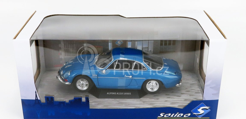Solido Renault Alpine A110 1600s 1969 1:18 Modrá Alpina