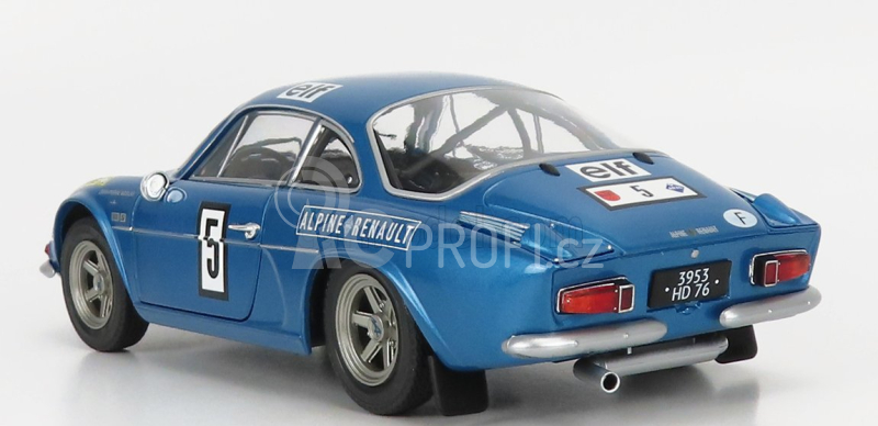 Solido Renault Alpine A110 1600s N 5 Rally Olympia 1972 J.p.nicolas - J.todt 1:18 Blue