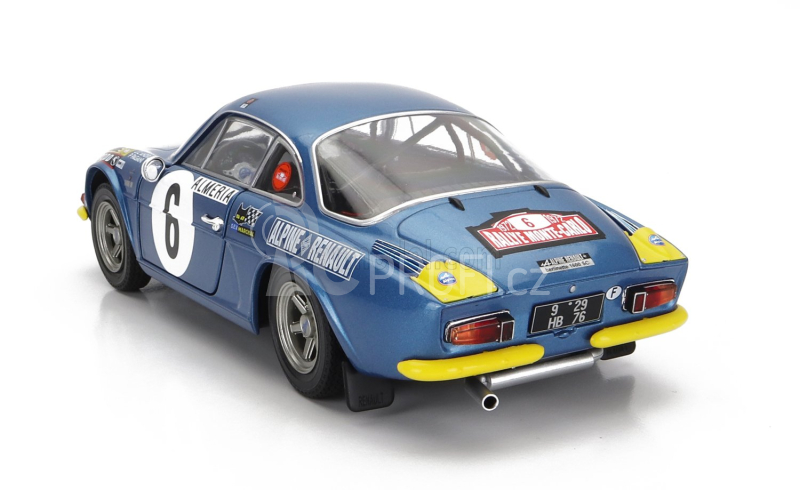 Solido Renault Alpine A110 1600s (night Version) N 6 Rally Montecarlo 1972 J.candruet - P.pagani 1:18 Blue Met