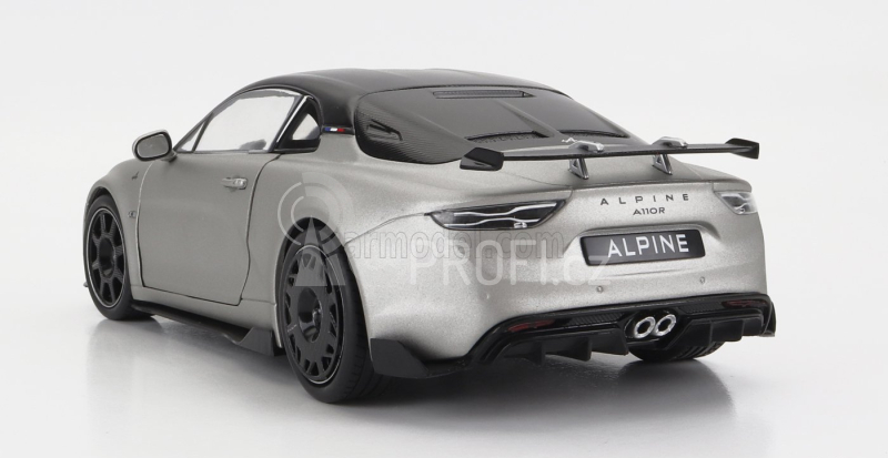 Solido Renault Alpine A110 Radicale Coupe 2022 1:18 Matt Silver