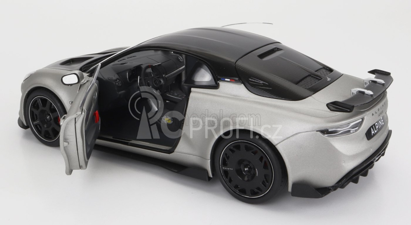Solido Renault Alpine A110 Radicale Coupe 2022 1:18 Matt Silver