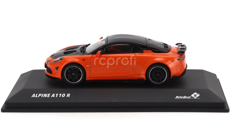 Solido Renault Alpine A110 Radicale Coupe 2023 1:43 Oranžová Černá