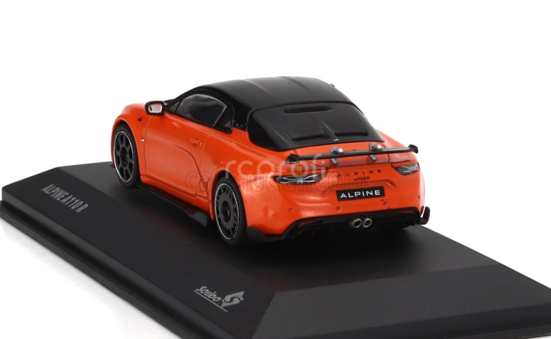 Solido Renault Alpine A110 Radicale Coupe 2023 1:43 Oranžová Černá