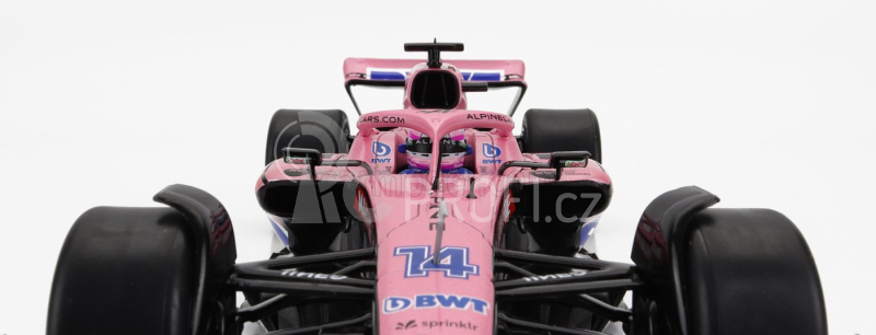 Solido Renault F1 A522 Team Alpine Bwt N 14 Bahrain Gp 2022 Fernando Alonso 1:18 Pink