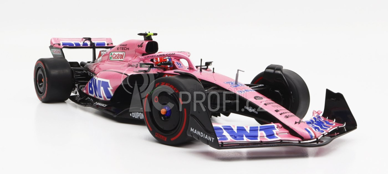 Solido Renault F1 A522 Team Alpine Bwt N 31 Saudi Arabia Gp 2022 Esteban Ocon 1:18 Pink