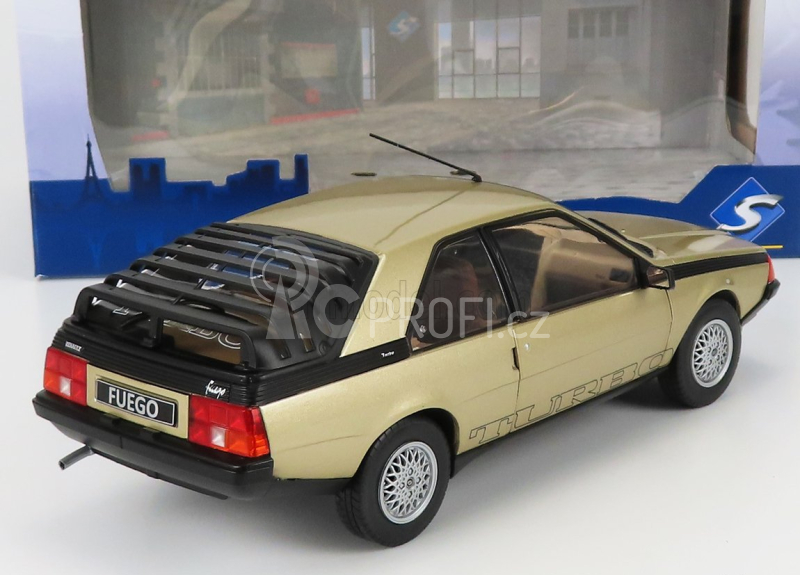 Solido Renault Fuego Gts Turbo Coupe 1980 1:18 Gold