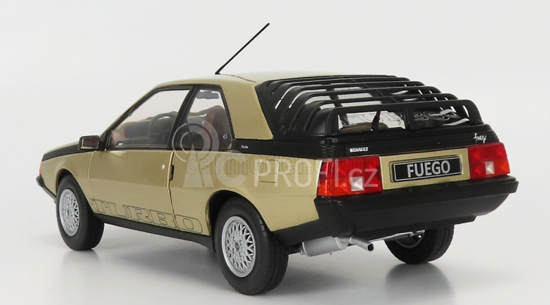 Solido Renault Fuego Gts Turbo Coupe 1980 1:18 Gold