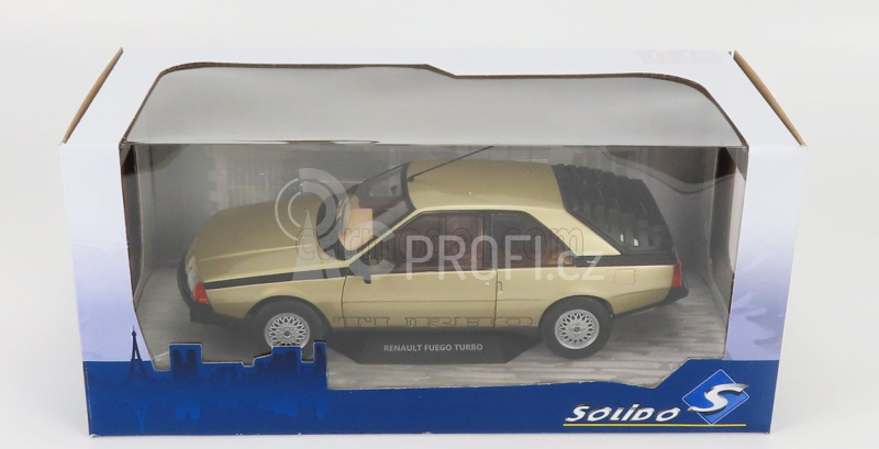 Solido Renault Fuego Gts Turbo Coupe 1980 1:18 Gold
