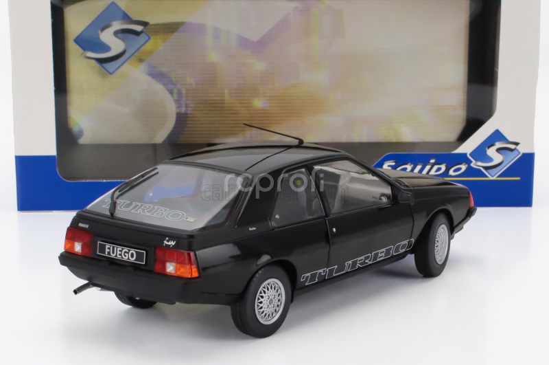 Solido Renault Fuego Turbo Coupe 1980 1:18 Black