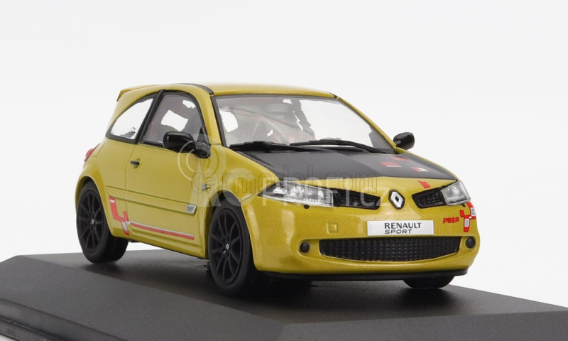 Solido Renault Megane R26-r 2009 1:43 Žlutá Černá