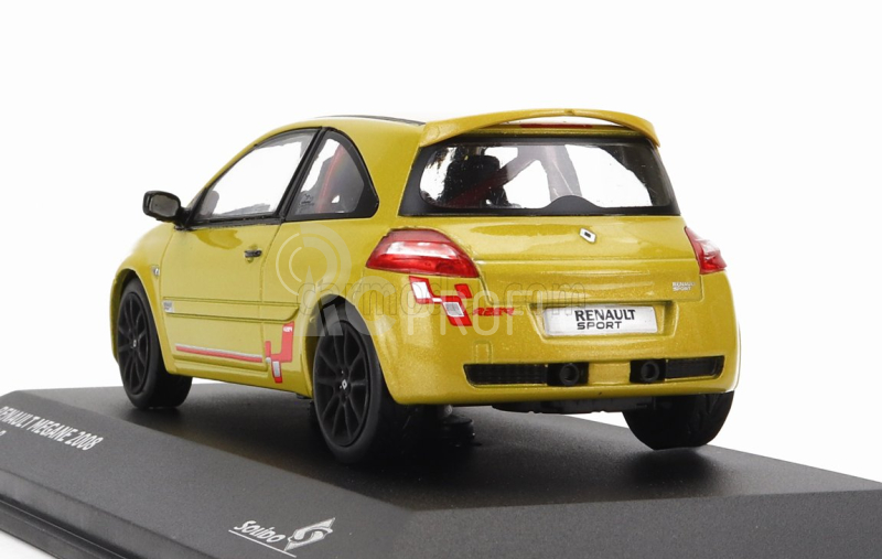 Solido Renault Megane R26-r 2009 1:43 Žlutá Černá