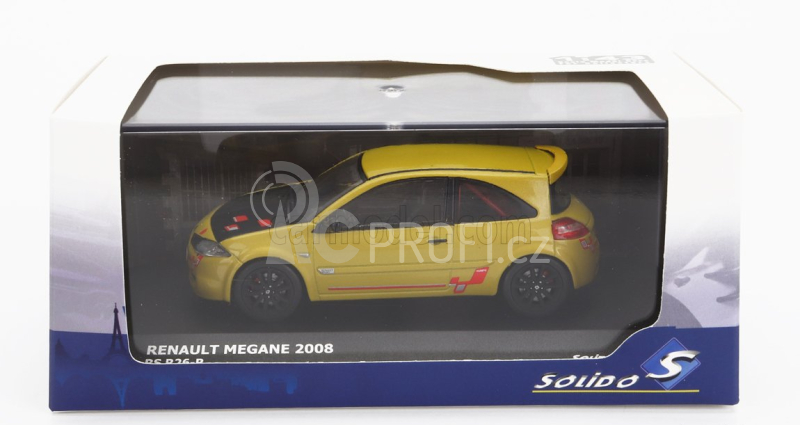 Solido Renault Megane R26-r 2009 1:43 Žlutá Černá