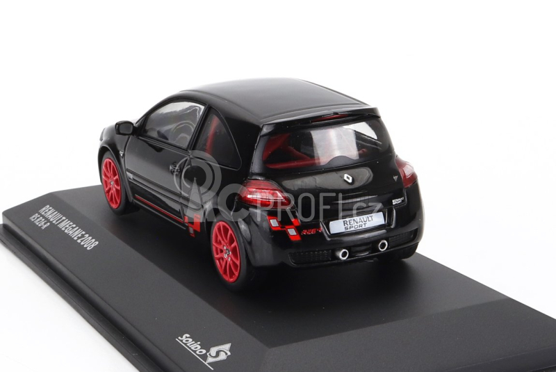 Solido Renault Megane Rs R26-r 2008 1:43 Černá Červená
