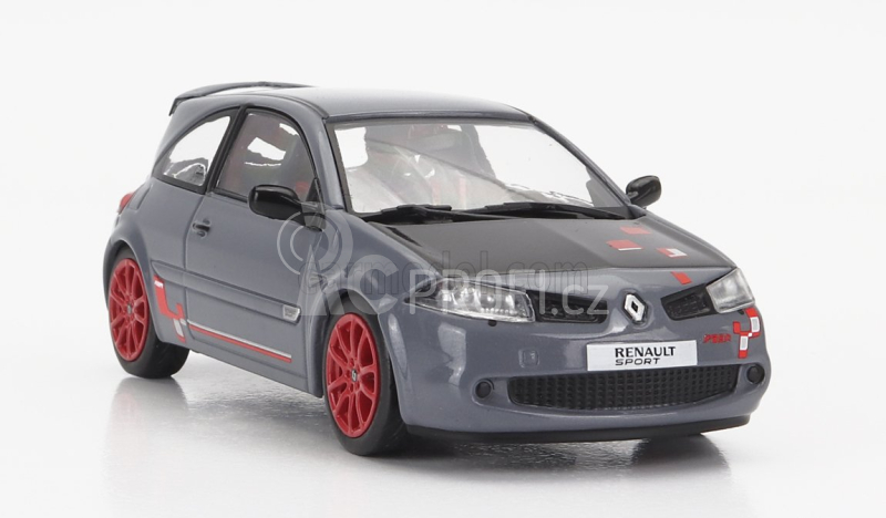 Solido Renault Megane Rs R26-r 2008 1:43 Šedá Červená