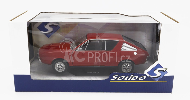 Solido Renault R17 Mk1 1976 1:18 Red