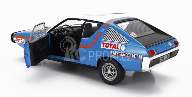 Solido Renault R17 Mk1 N 42 Rally Abidjan Nice 1976 1:18 Blue