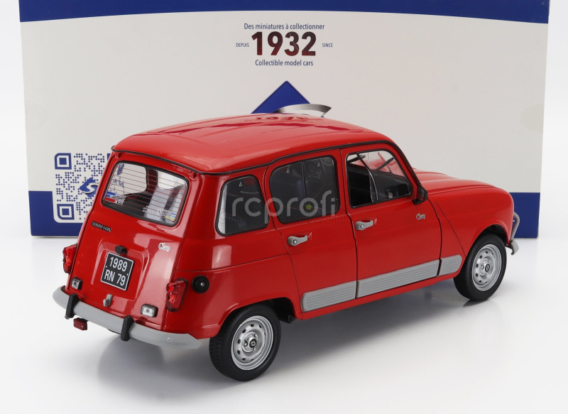 Solido Renault R4 Gtl 1989 1:12 Red
