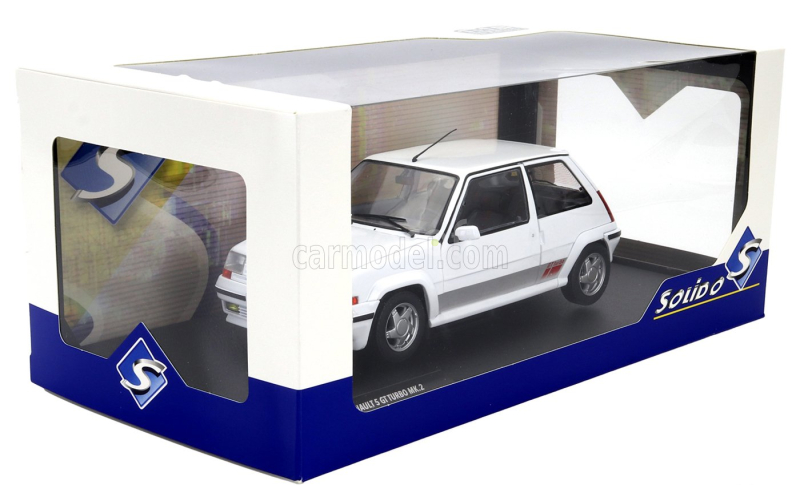 Solido Renault R5 Gt Turbo Mkii 1989 1:18 Bílá