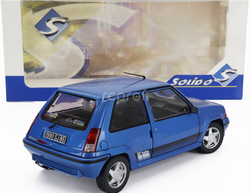 Solido Renault R5 Gt Turbo Mkii 1989 1:18 Blue