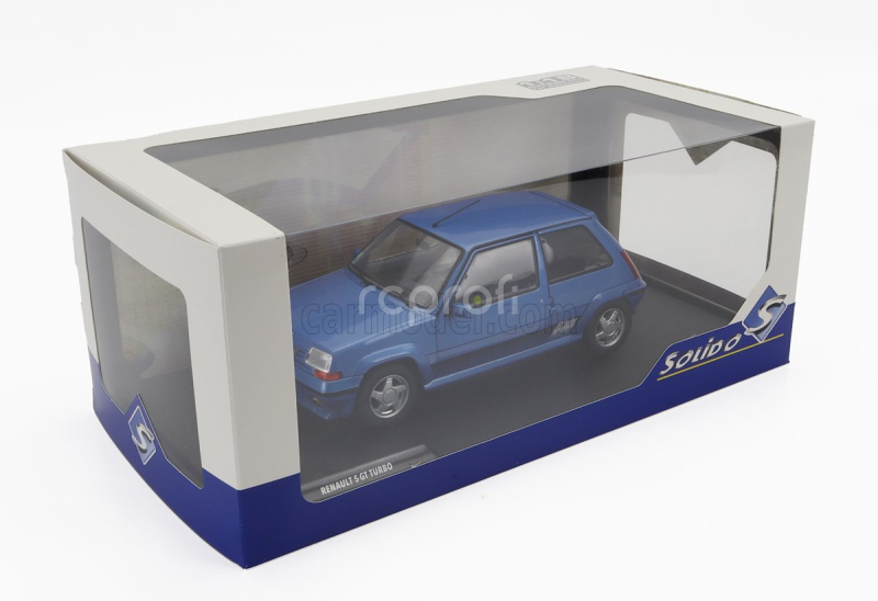 Solido Renault R5 Gt Turbo Mkii 1989 1:18 Blue