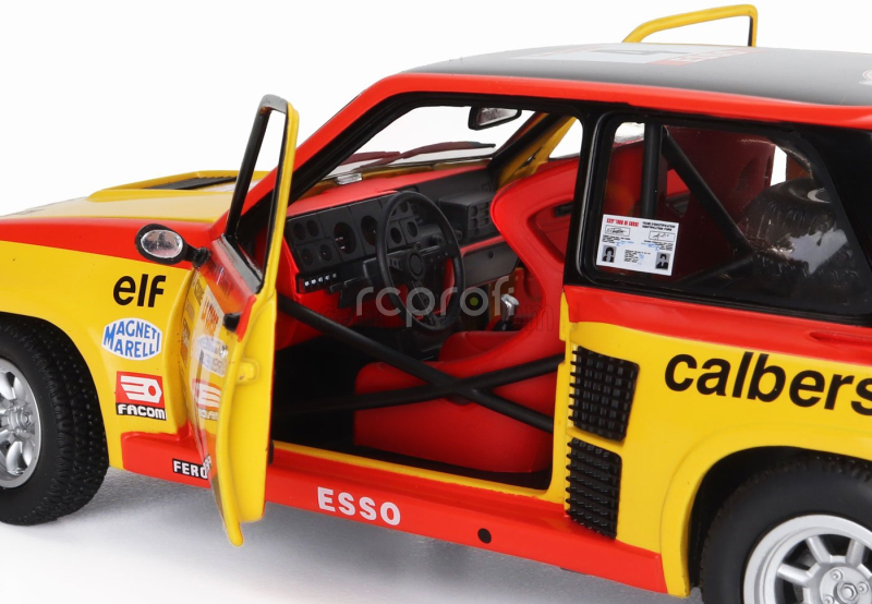 Solido Renault R5 Turbo (night Version) N 4 Tour De Corse 1980 Jean Ragnotti - Jean Marc Andrie 1:18 Žlutá Červená