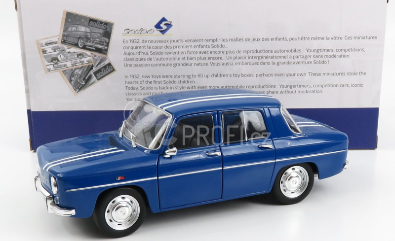 Solido Renault R8 Gordini 1100 1967 1:18 Blue
