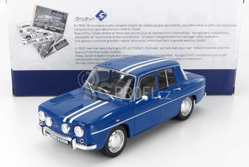Solido Renault R8 Gordini 1300 1967 1:18 Blue