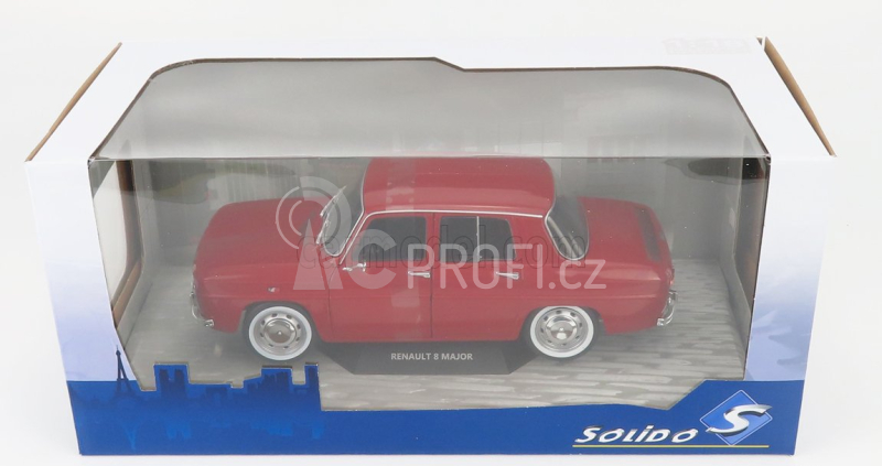 Solido Renault R8 Major 1967 1:18 Red