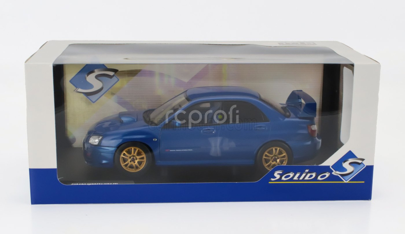 Solido Subaru Impreza Wrx Sti 2003 1:18 Blue