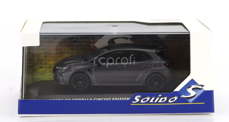 Solido Toyota Corolla Gr Circuit Edition 2023 1:43 Matt Grey