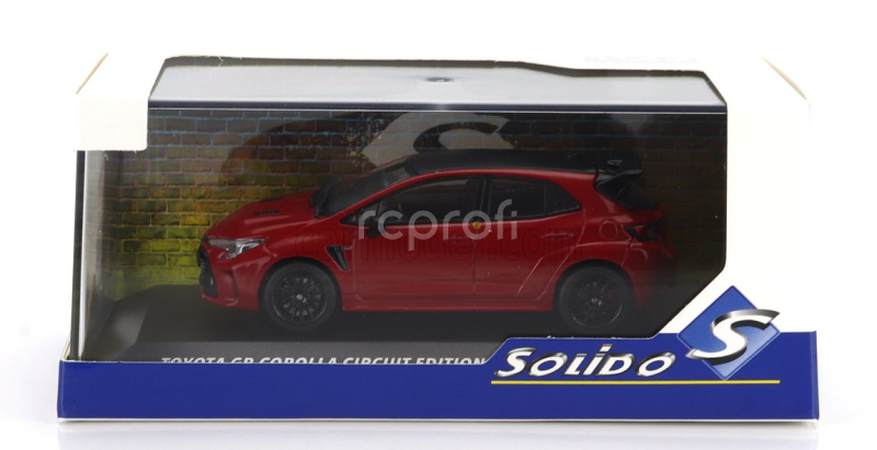 Solido Toyota Corolla Gr Circuit Edition 2023 1:43 Red