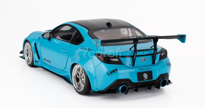 Solido Toyota Gr86 Lbwk Body Kit Coupe 2024 1:18 Baby Blue