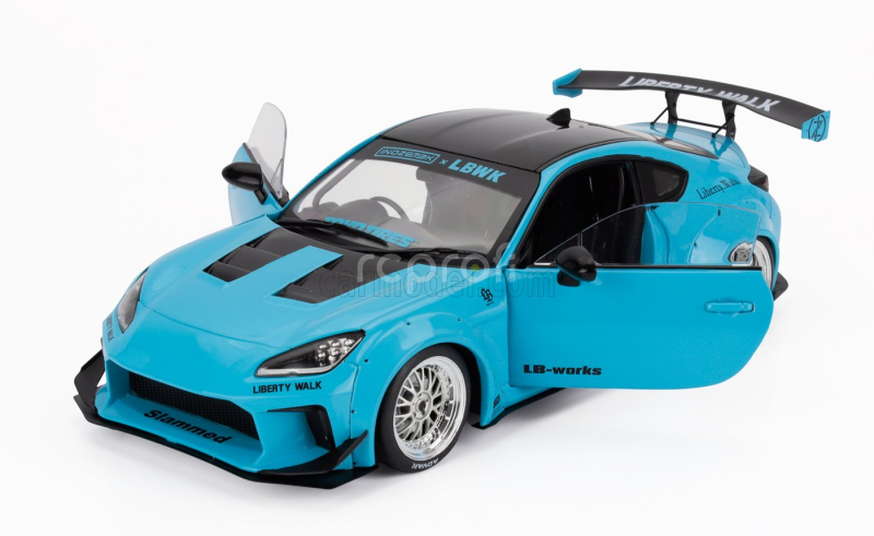 Solido Toyota Gr86 Lbwk Body Kit Coupe 2024 1:18 Baby Blue